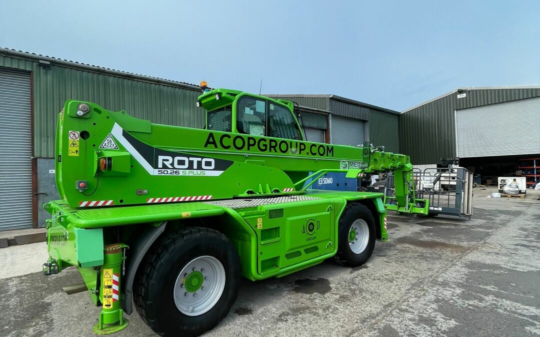 Calling all contractors: our Merlo 360 telehandler ROTO fleet expands!